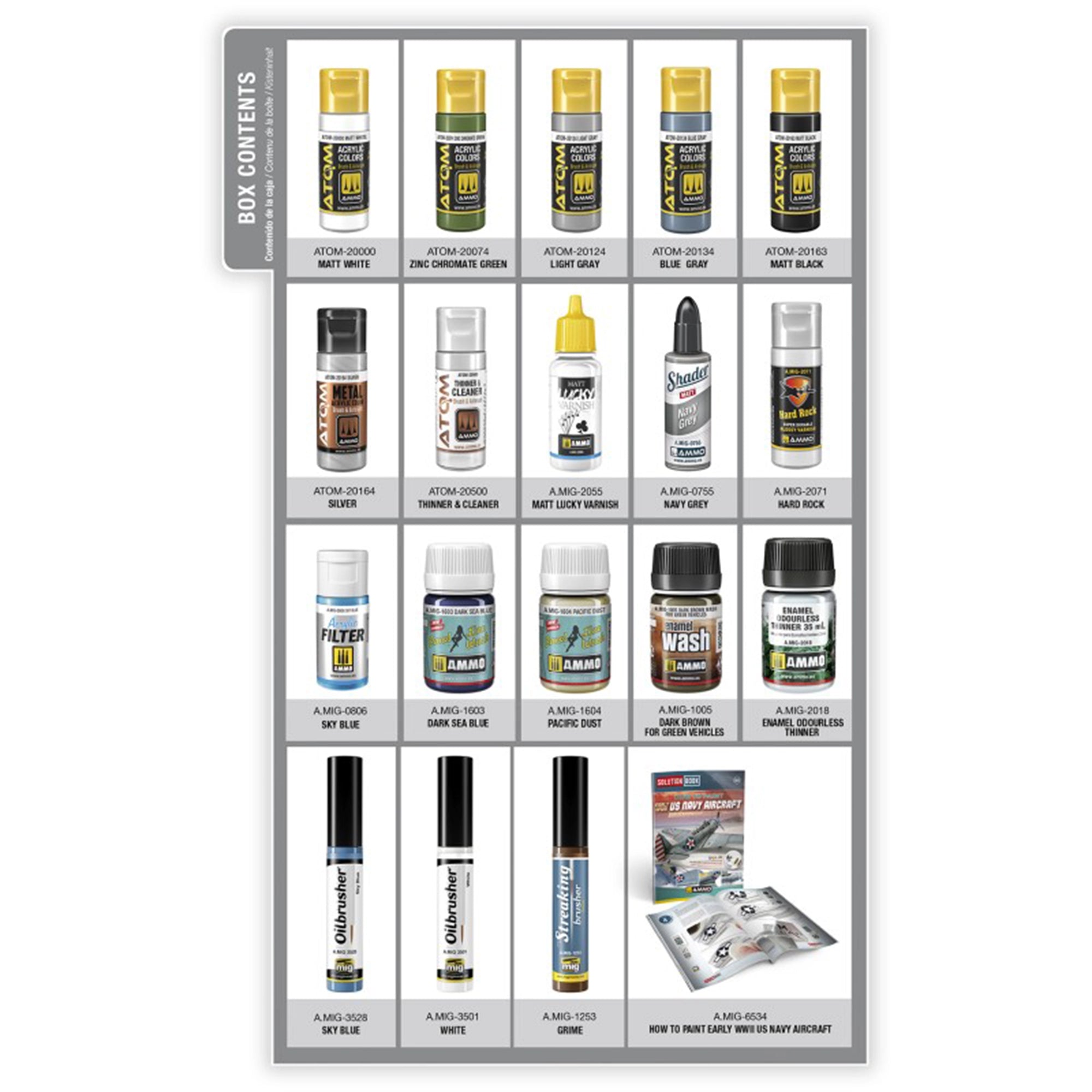 AMMO By MIG SOLUTION BOX 30 – How to paint Early WWII US Navy Aircraft