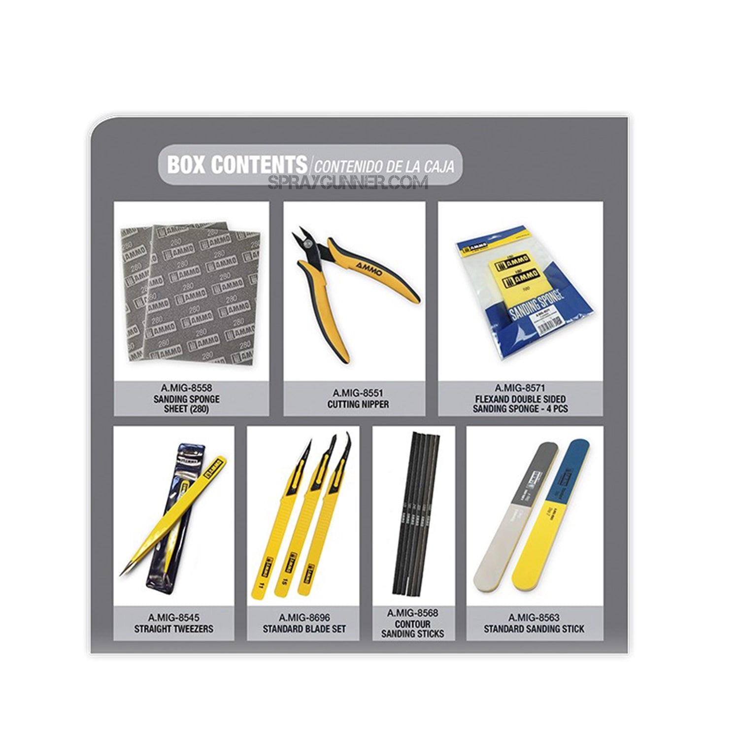 Ammo By Mig SOLUTION BOX Beginners Set - Tools - Urbanlystore