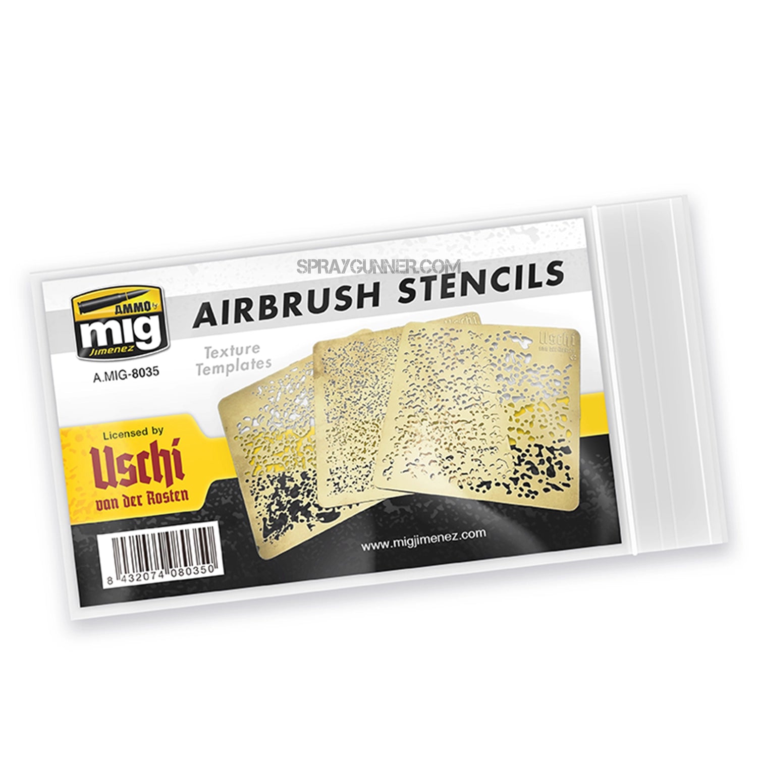 AMMO by MIG Accessories Airbrush Stencils - Urbanlystore