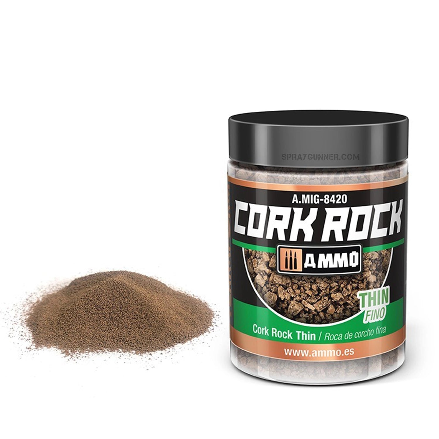 AMMO by MIG CREATE CORK Cork Rock Thin (Jar 100mL)