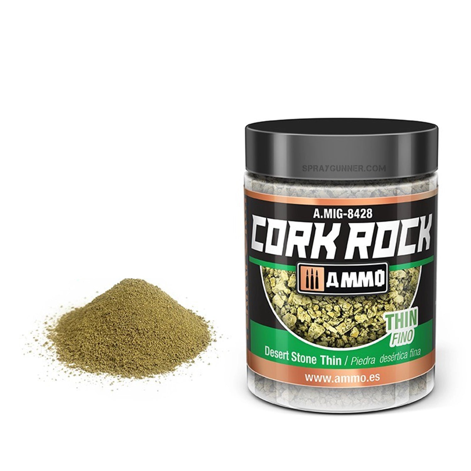 AMMO by MIG CREATE CORK Desert Stone Thin (Jar 100mL)