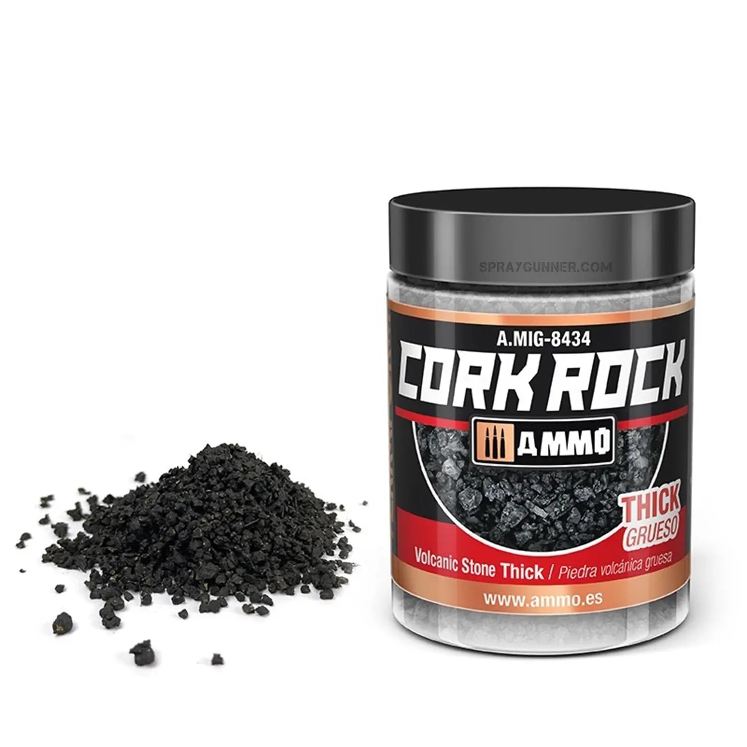 AMMO by MIG CREATE CORK Volcanic Rock Thick (Jar 100mL)