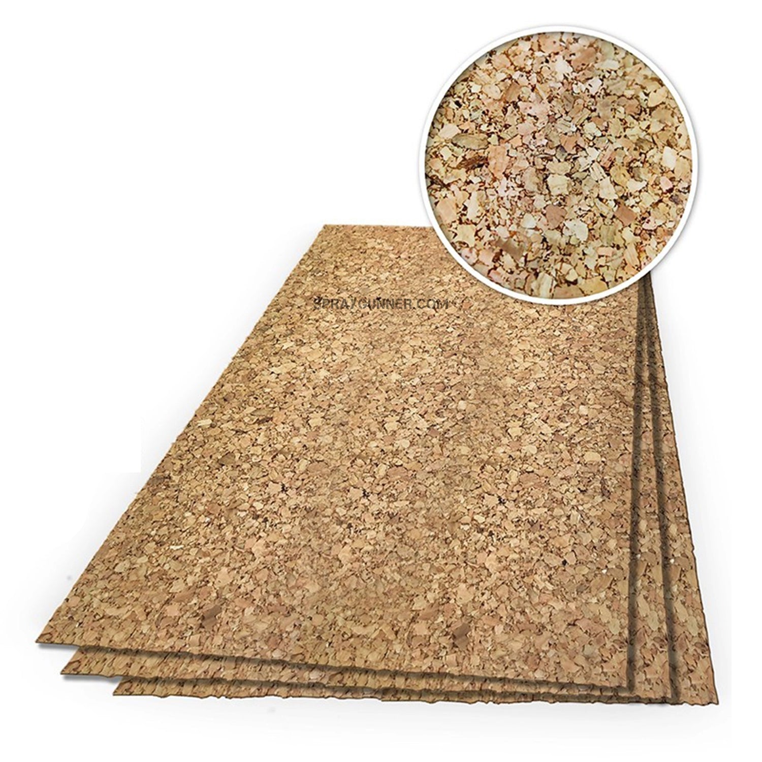 AMMO by MIG CREATE CORK Thick Grain Mix (3mm, 4mm and 5mm) - 1 pc. Each Size