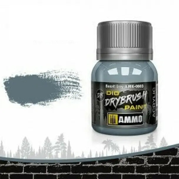 AMMO by MIG DIO Paints - DRYBRUSH Basalt Grey - Urbanlystore