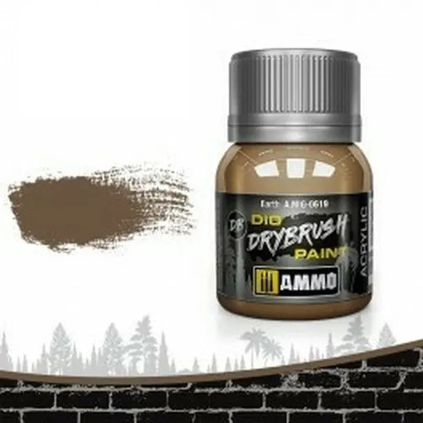 AMMO by MIG DIO Paints - DRYBRUSH Earth - Urbanlystore