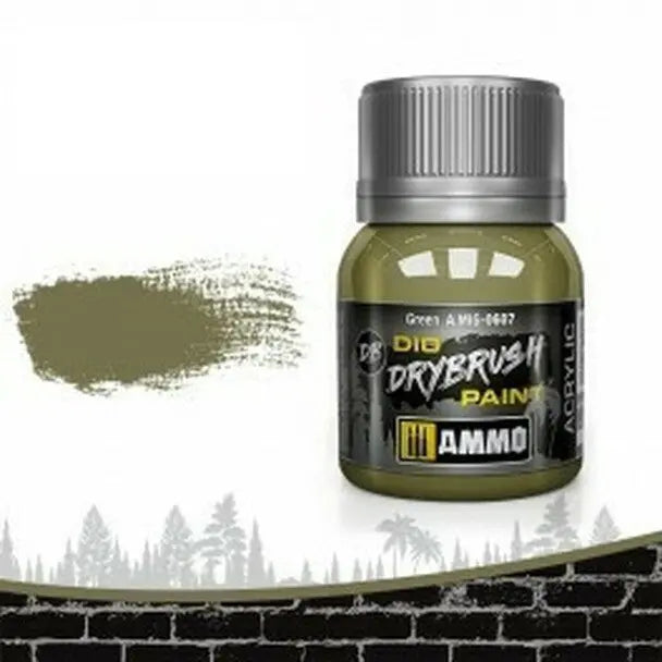 AMMO by MIG DIO Paints - DRYBRUSH Green - Urbanlystore