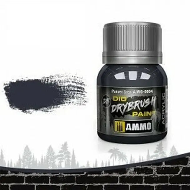 AMMO by MIG DIO Paints - DRYBRUSH Gris Panzer - Urbanlystore
