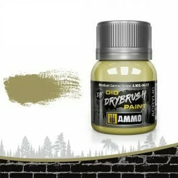 AMMO by MIG DIO Paints - DRYBRUSH Medium German Yellow - Urbanlystore