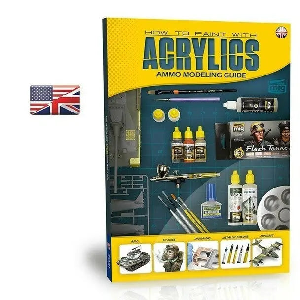 AMMO by MIG Modelling Guide: How to Paint With Acrylics - Urbanlystore