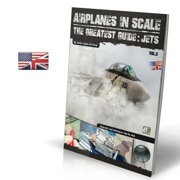 AMMO by MIG Publications - AIRPLANES IN SCALE 2: The Greatest Guide JETS (ENGLISH) - Urbanlystore