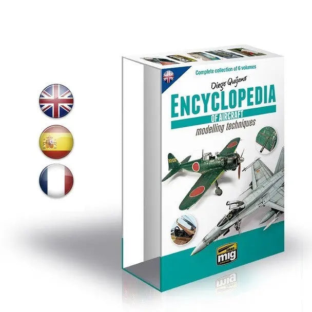 AMMO by MIG Publications - CASE FOR ENCYCLOPEDIA OF AIRCRAFT MODELLING TECHNIQUES - Urbanlystore