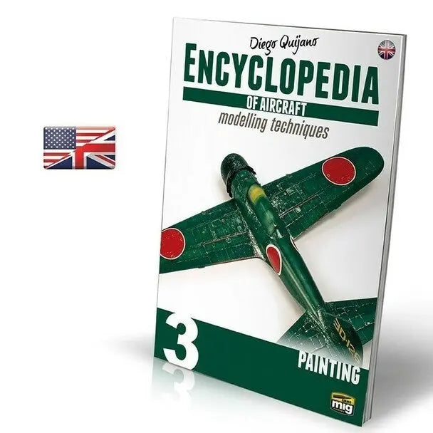 AMMO by MIG Publications - ENCYCLOPEDIA OF AIRCRAFT MODELLING TECHNIQUES VOL.3: PAINTING (ENGLISH) - Urbanlystore