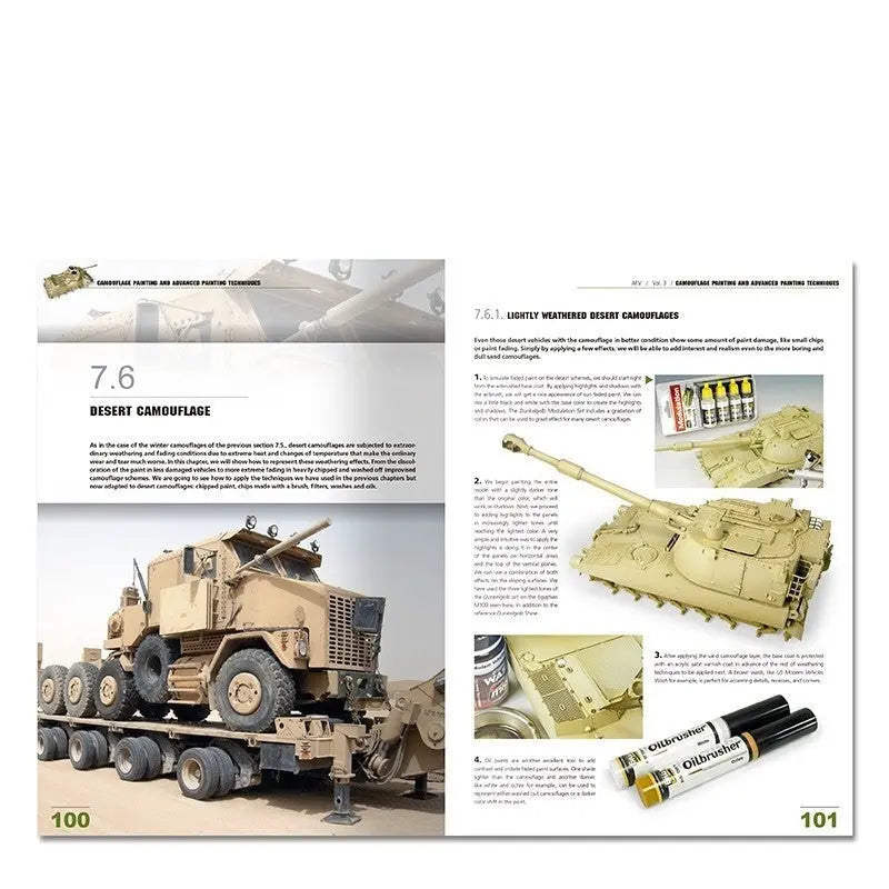 AMMO by MIG Publications - ENCYCLOPEDIA OF ARMOUR MODELLING TECHNIQUES VOL. 3 – CAMOUFLAGES (English) - Urbanlystore