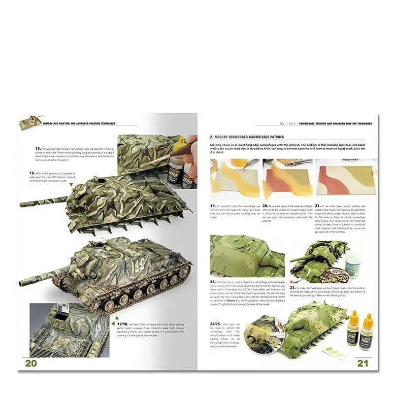 AMMO by MIG Publications - ENCYCLOPEDIA OF ARMOUR MODELLING TECHNIQUES VOL. 3 – CAMOUFLAGES (English) - Urbanlystore