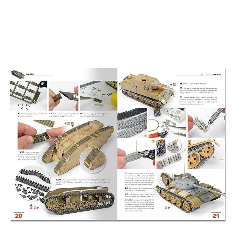 AMMO by MIG Publications - ENCYCLOPEDIA OF ARMOUR MODELLING TECHNIQUES VOL. 5 - FINAL TOUCHES (English) - Urbanlystore