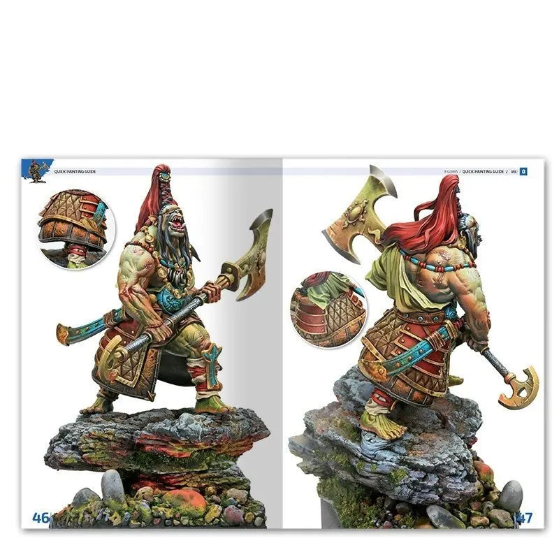AMMO by MIG Publications - ENCYCLOPEDIA OF FIGURES MODELLING TECHNIQUES VOL. 0 - QUICK GUIDE FOR PAINTING (English) - Urbanlystore
