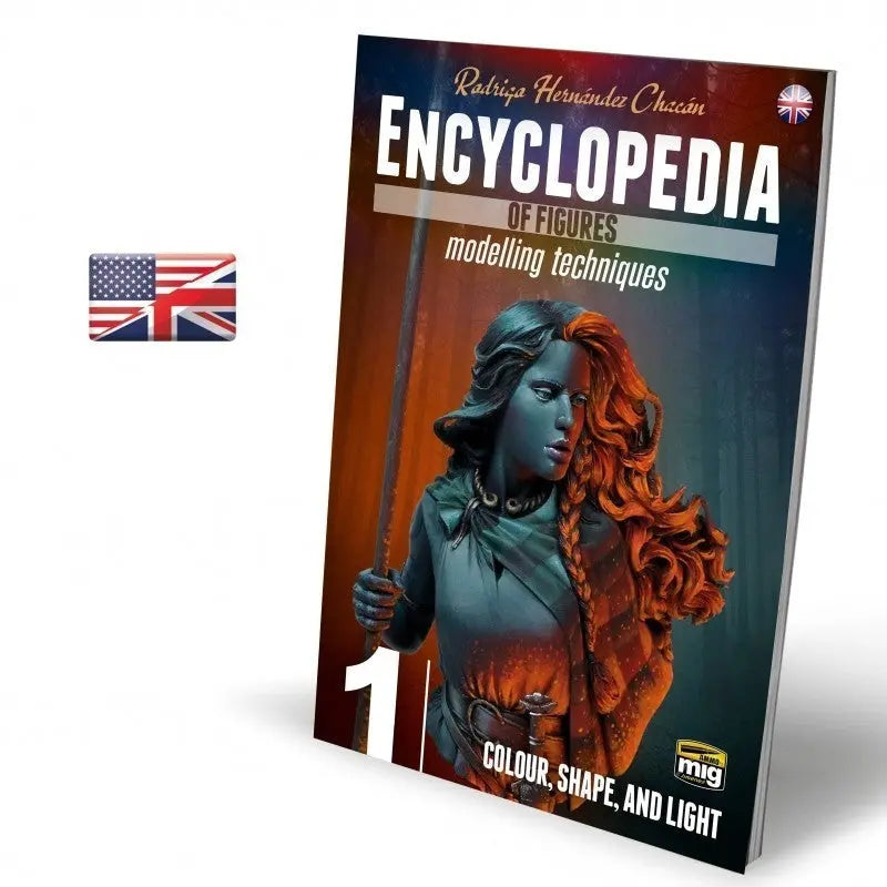 AMMO by MIG Publications - ENCYCLOPEDIA OF FIGURES MODELLING TECHNIQUES VOL. 1 - COLOUR, SHAPE, AND LIGHT (English) - Urbanlystore