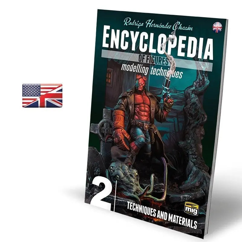 AMMO by MIG Publications - ENCYCLOPEDIA OF FIGURES MODELLING TECHNIQUES VOL. 2 - TECHNIQUES & MATERIALS (English) - Urbanlystore