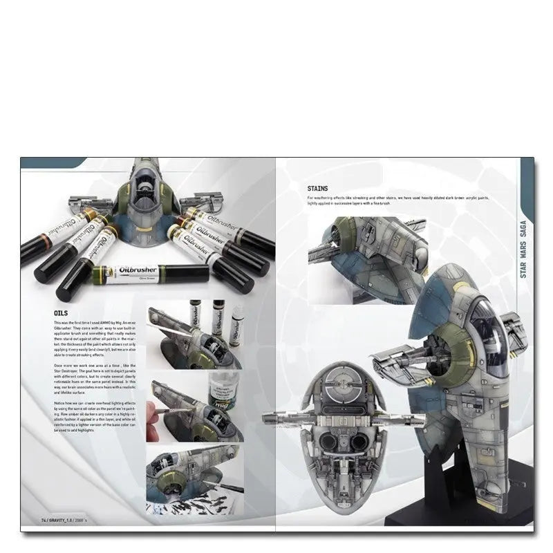 AMMO by MIG Publications - GRAVITY 1.0 - SCI FI MODELLING PERFECT GUIDE - Urbanlystore