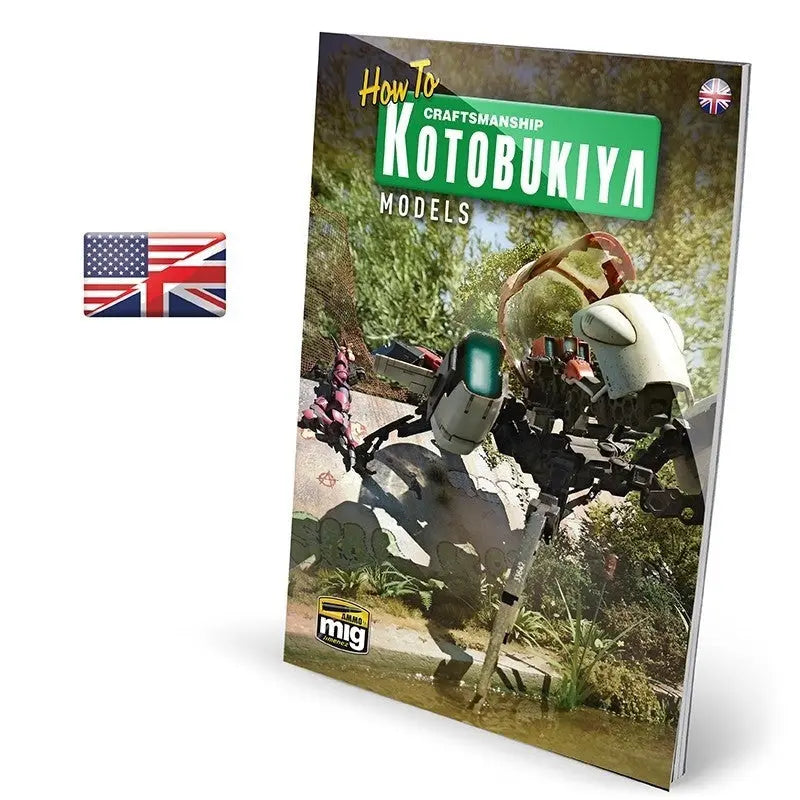 AMMO by MIG Publications - How to KOTOBUKIYA Models (English) - Urbanlystore