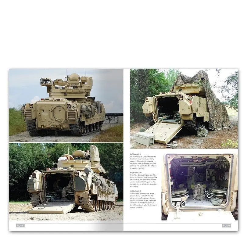AMMO by MIG Publications - M2A3 BRADLEY FIGHTING VEHICLE IN EUROPE IN DETAIL VOL 2 - Urbanlystore