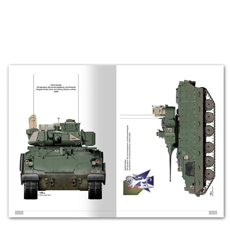 AMMO by MIG Publications - M2A3 BRADLEY FIGHTING VEHICLE IN EUROPE IN DETAIL VOL. 1 - Urbanlystore