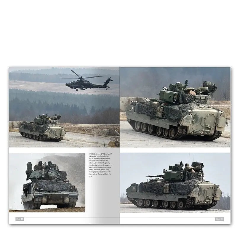 AMMO by MIG Publications - M2A3 BRADLEY FIGHTING VEHICLE IN EUROPE IN DETAIL VOL. 1 - Urbanlystore