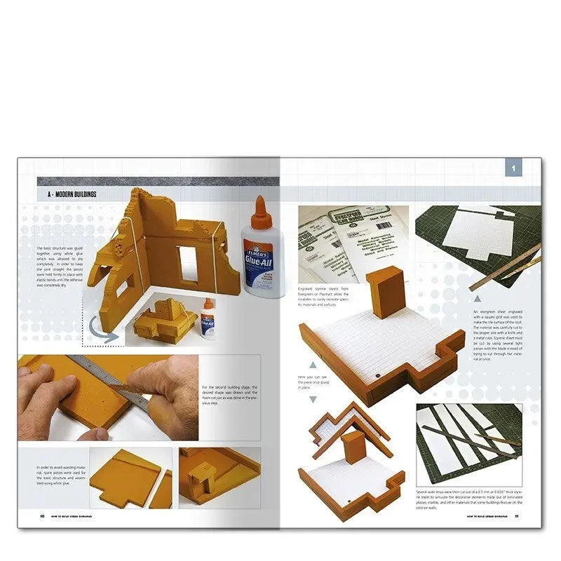 AMMO by MIG Publications - MODELLING SCHOOL: URBAN DIORAMAS (English) - Urbanlystore