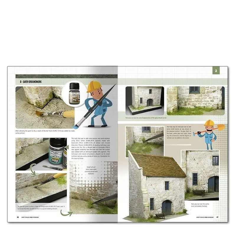 AMMO by MIG Publications - MODELLING SCHOOL: URBAN DIORAMAS (English) - Urbanlystore