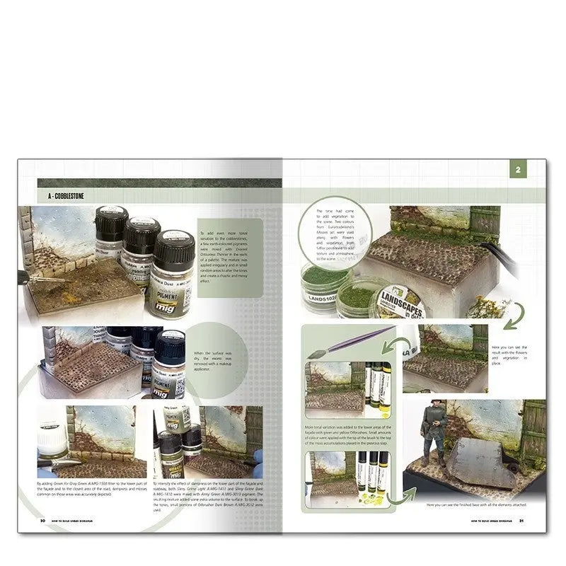 AMMO by MIG Publications - MODELLING SCHOOL: URBAN DIORAMAS (English) - Urbanlystore