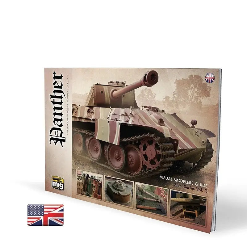 AMMO by MIG Publications - PANTHER - VISUAL MODELERS GUIDE (English) - Urbanlystore