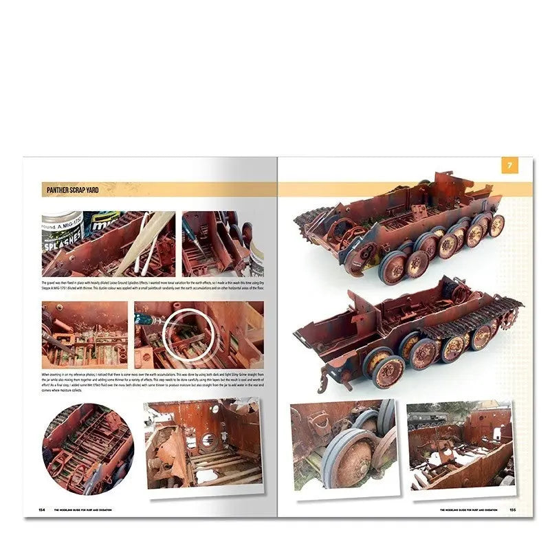 AMMO by MIG Publications - THE MODELING GUIDE FOR RUST AND OXIDATION - Urbanlystore