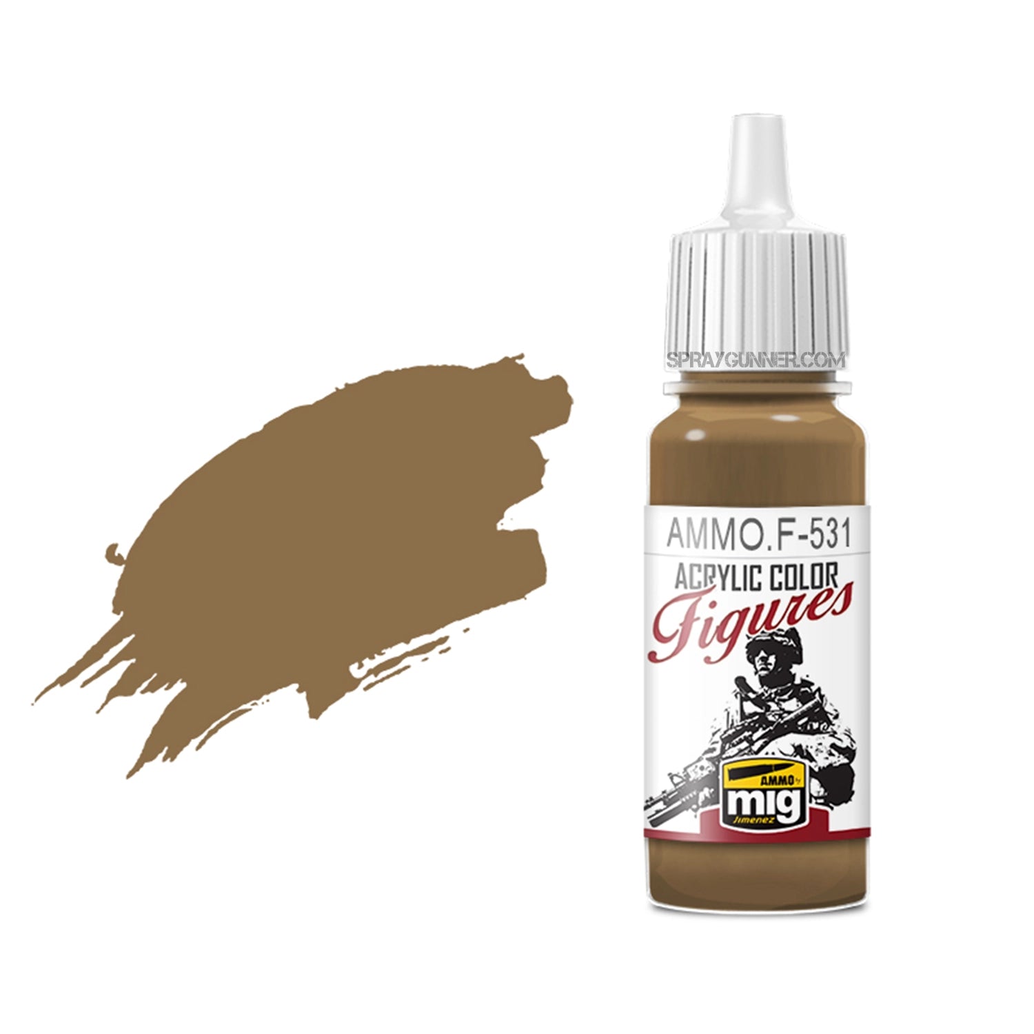 AMMO by MIG Acrylic for Figures - Light Brown - Urbanlystore