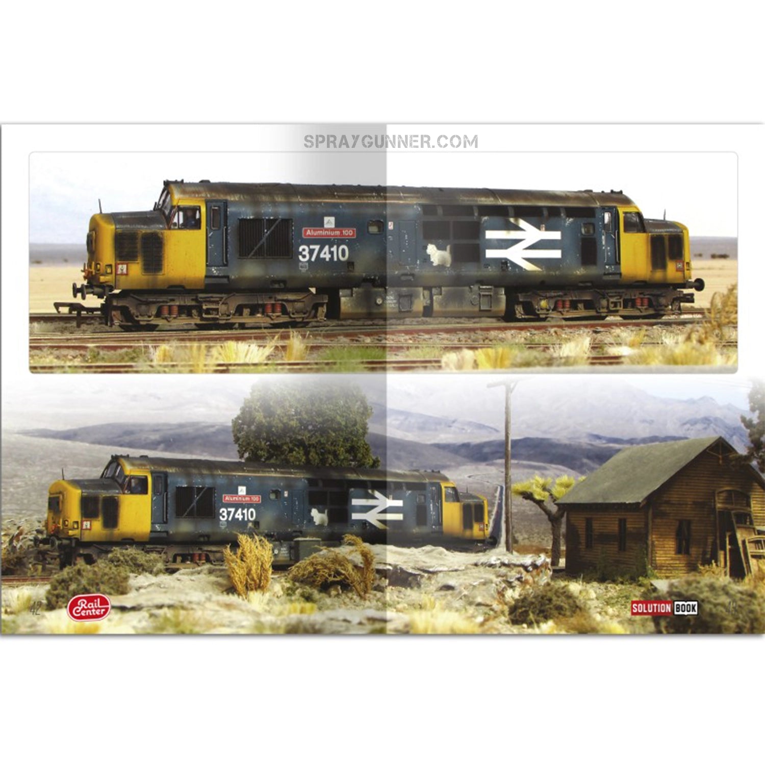 AMMO RAIL CENTER SOLUTION BOOK 03 - How to Weather British Trains (Multilingual)