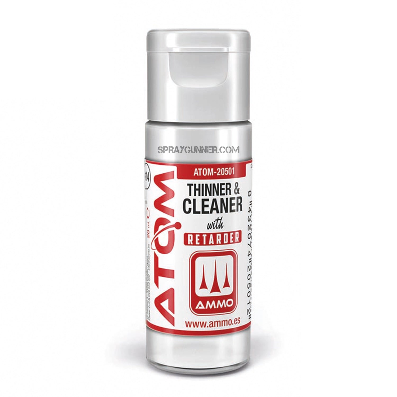 ATOM Thinner and Cleaner with Retarder 20mL - Urbanlystore