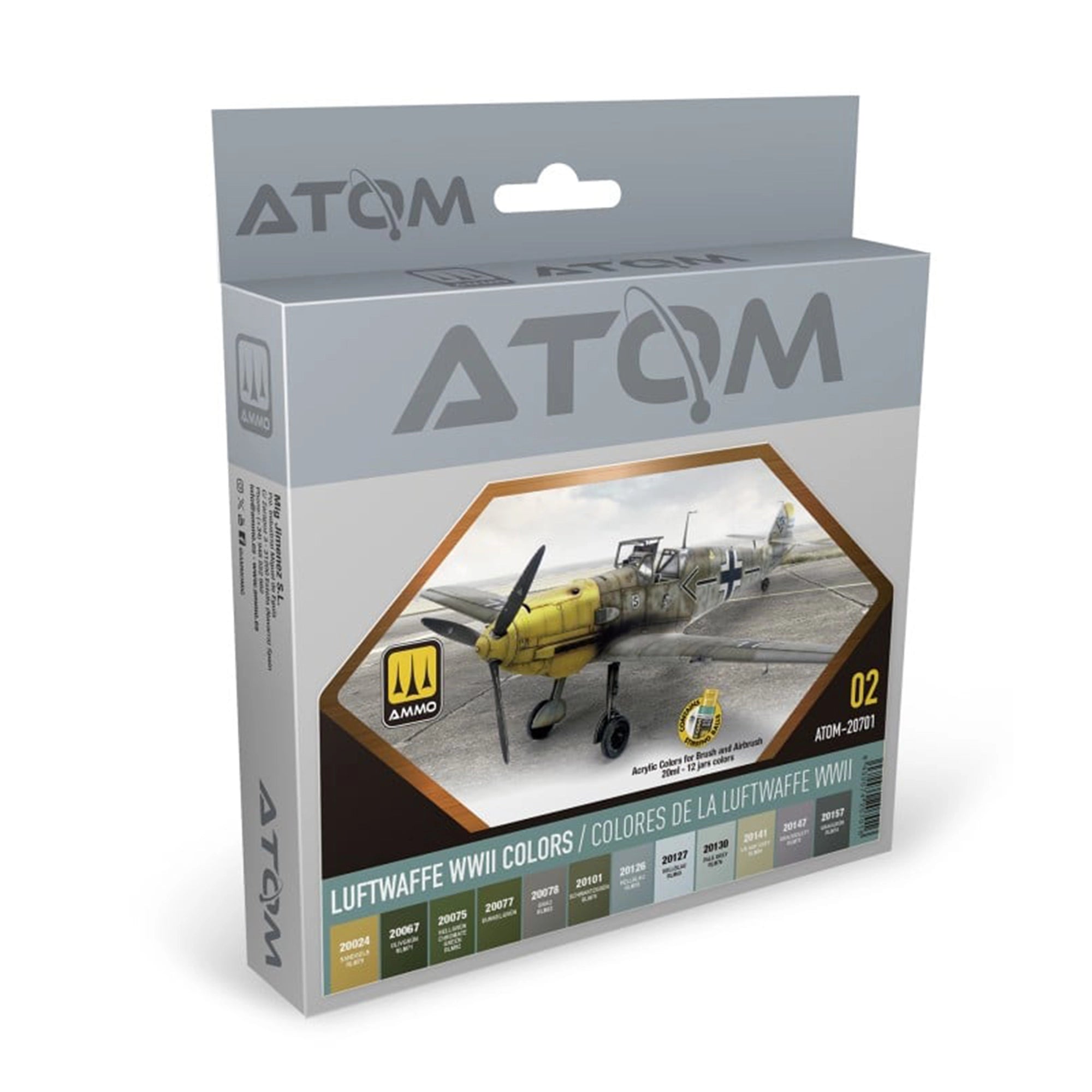ATOM Luftwaffe WWII Colors Set