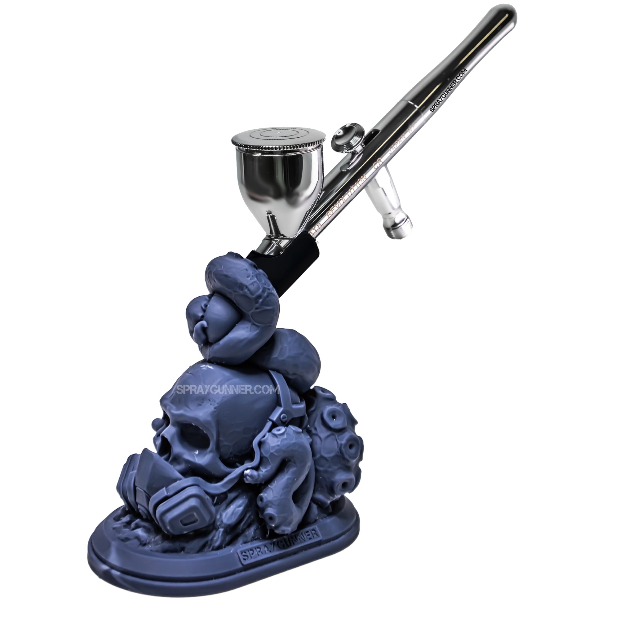 Skull Airbrush Display Stand airbrush holder with Separate Insert for IWATA