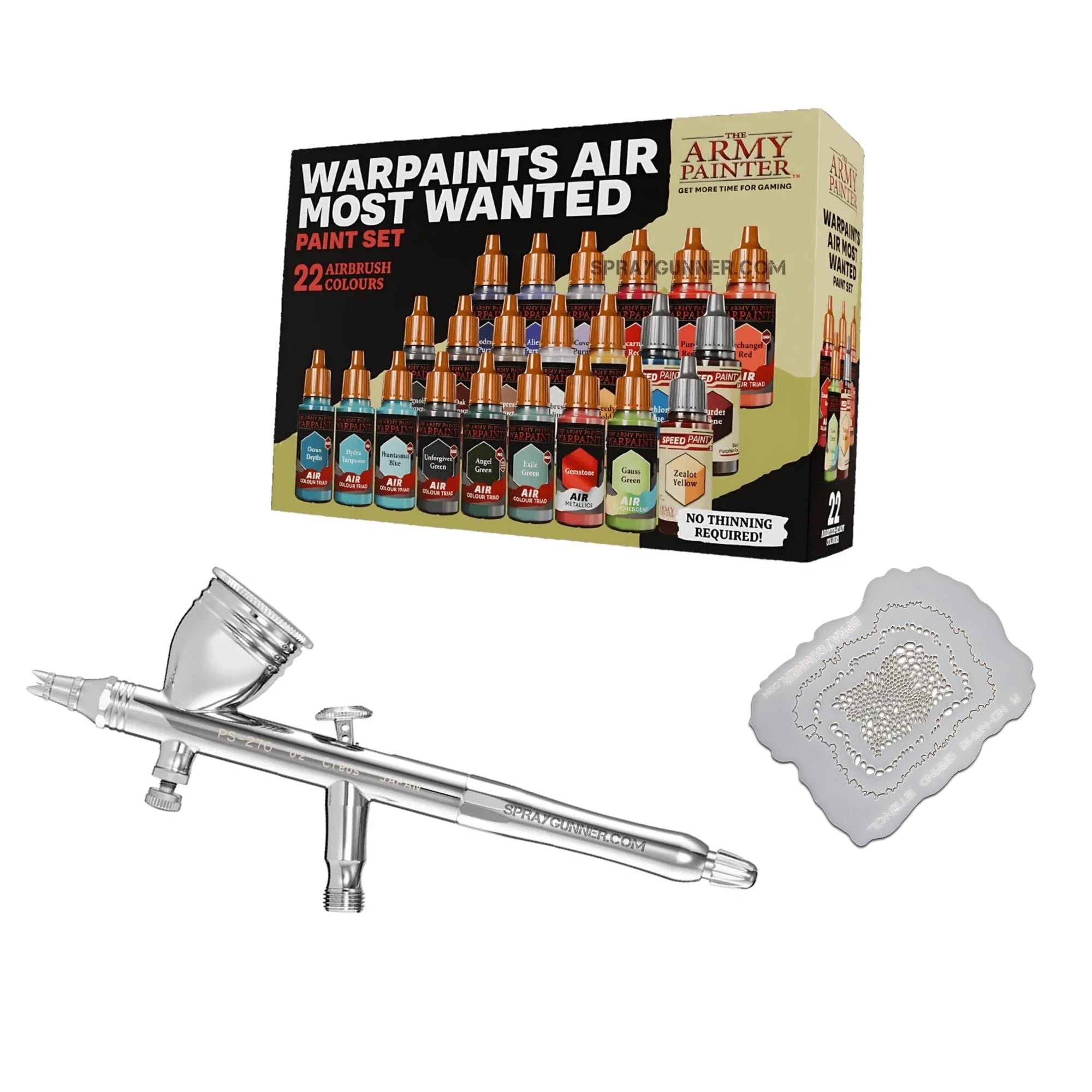 Warpaints Air Most Wanted Special Bundle (Includes PS-270 Airbrush!)