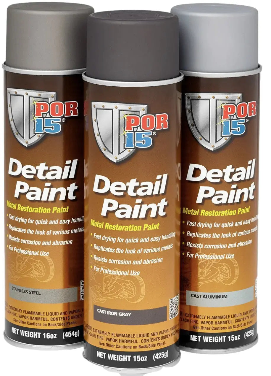 Aerosol Metallic Detail Paint by POR-15 - Urbanlystore