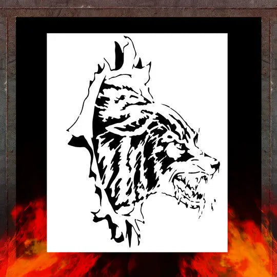 Air Shot Stencil: Animal 11 - Urbanlystore