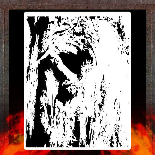 Air Shot Stencil: Bark 1 - Urbanlystore