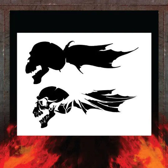 Air Shot Stencil: Biker 17 - Urbanlystore