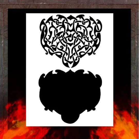 Air Shot Stencil: Celtic Knot 5 - Urbanlystore