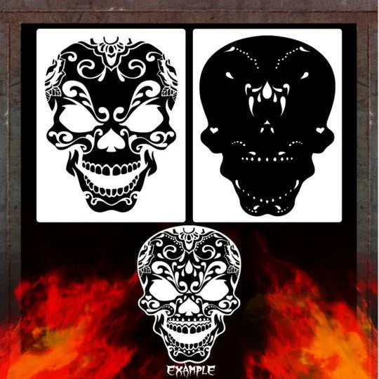 Air Shot Stencil: Day Of The Dead 5 - Urbanlystore