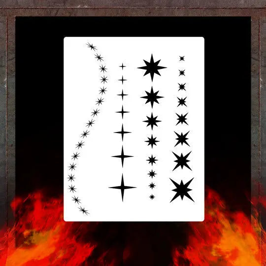 Air Shot Stencil: Free Hand 17 - Urbanlystore