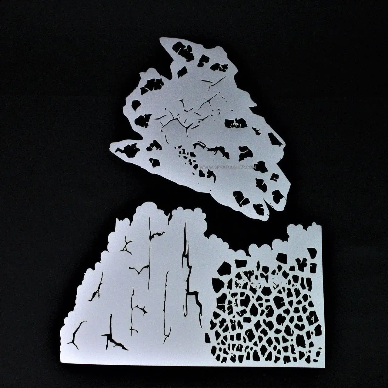 Air Shot Stencil: Texture 8 - Urbanlystore