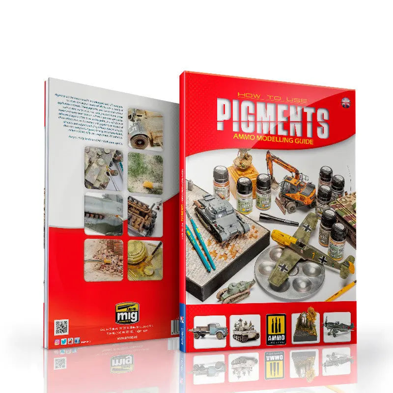 Ammo by MIG Publications How to use Pigments - AMMO Modelling Guide (English) - Urbanlystore