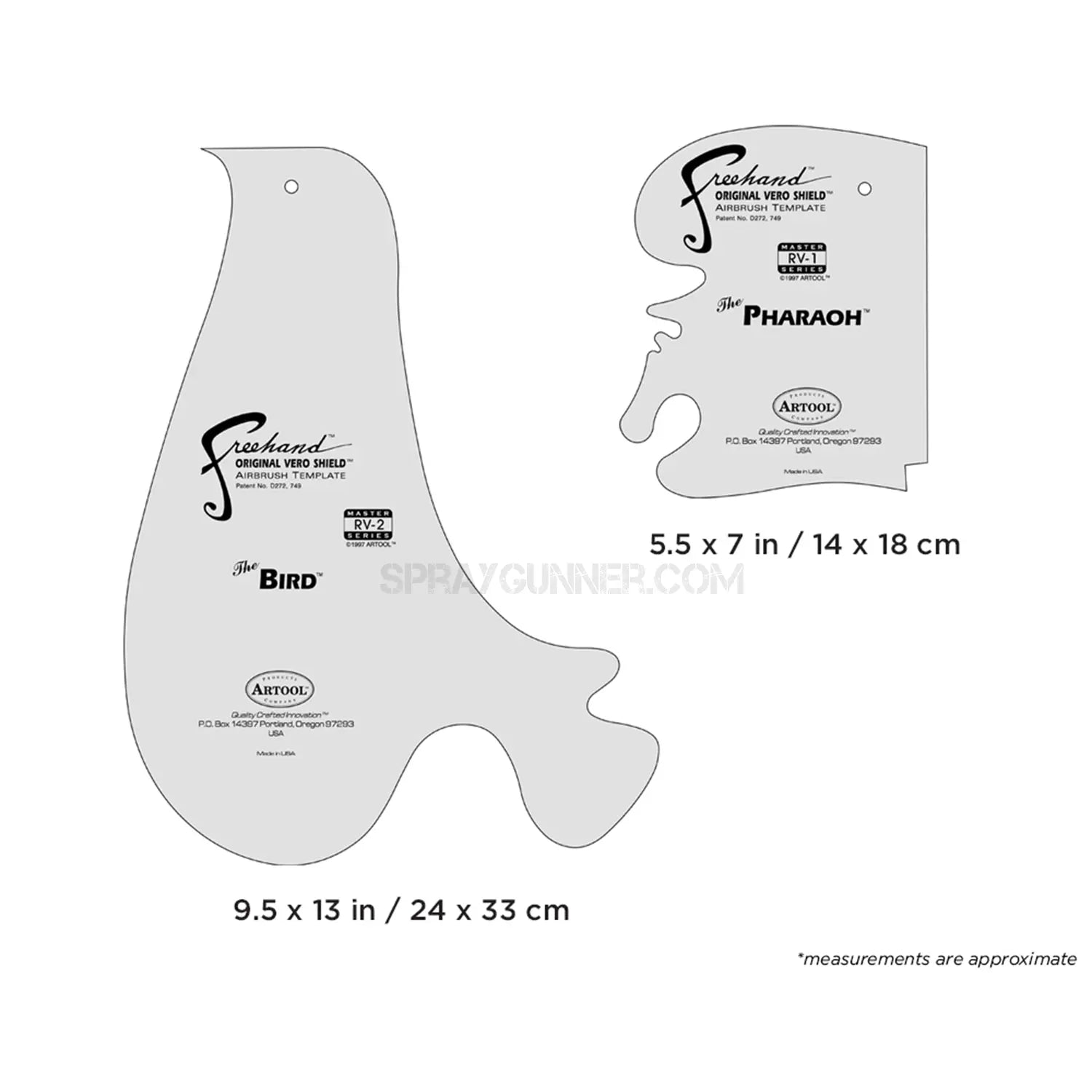 Artool Master Series Freehand Airbrush Template by Radu Vero Artool
