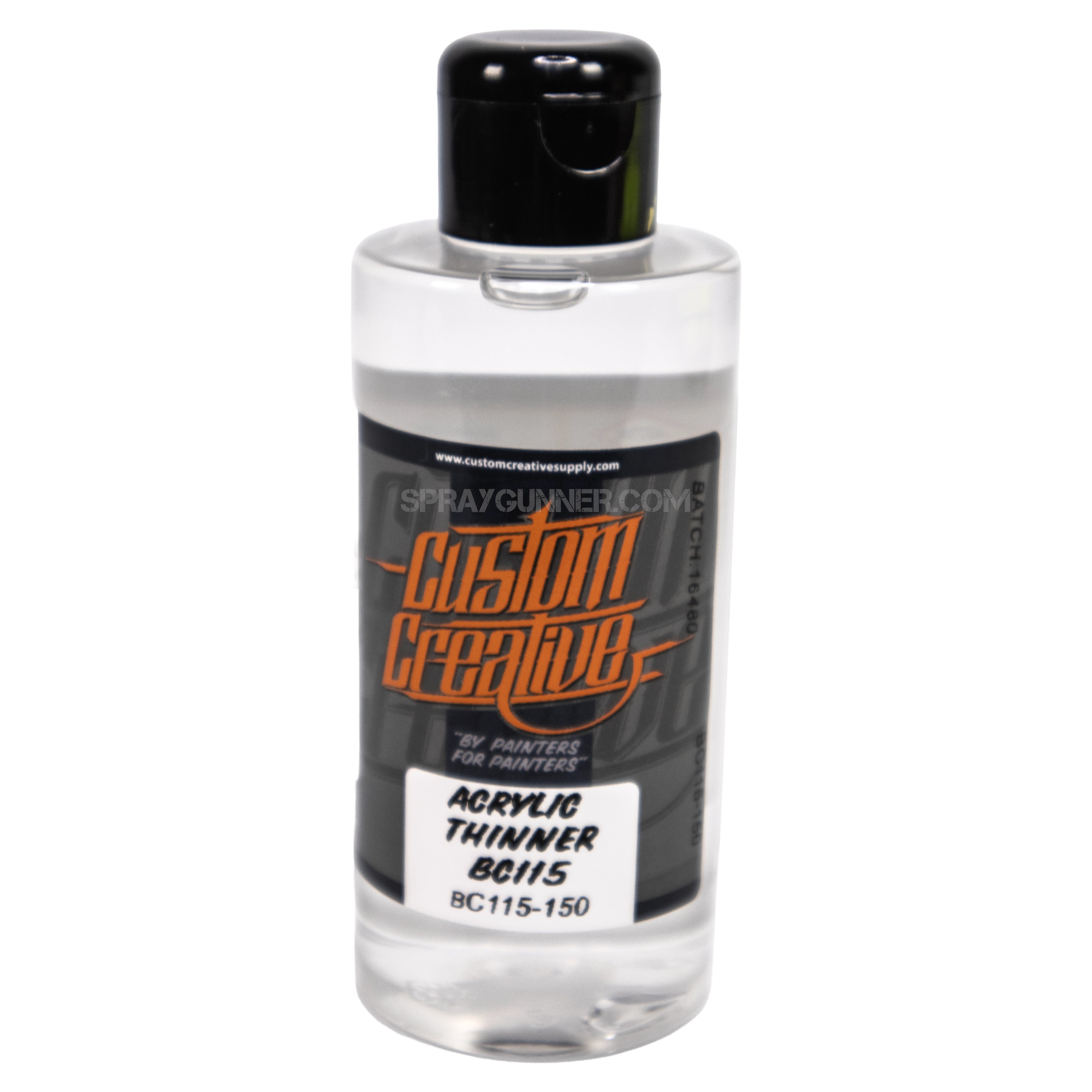 Custom Creative BC115 Fast Thinner for solvent paints 1Liter/33.8oz