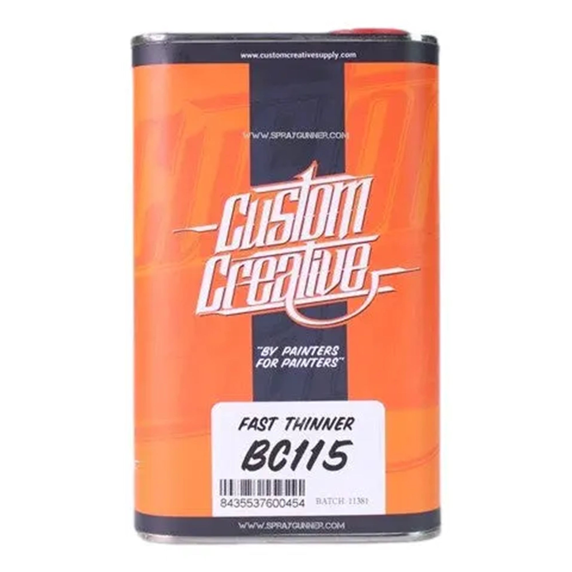 Custom Creative BC115 Fast Thinner for solvent paints 1Liter/33.8oz